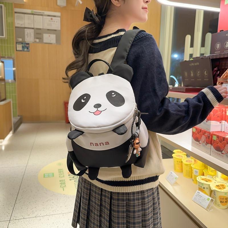 Kindergarten admission Kindertagesstätte kleines Buchtasche süß super süß roter Panda Anti-Verlust kleiner Rucksack