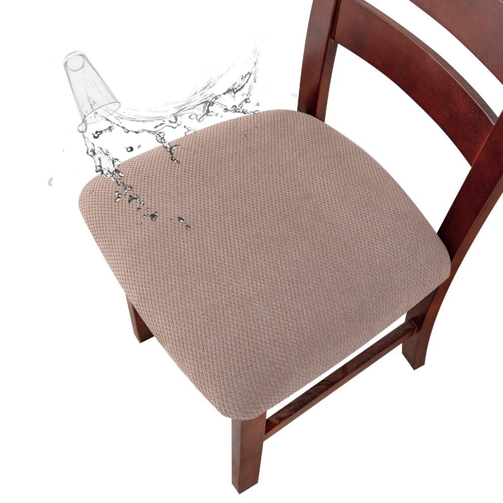

Elastic Dot Chair Cover Universal Fit for Dining Chairs Stretchable Seat Cushion Cover Slipcover 1pc