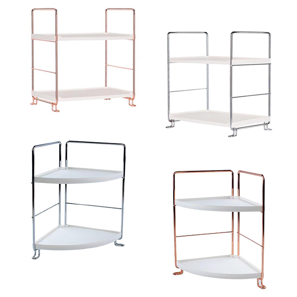 Rack 2-Tier Spice , Metal Bathroom Bottles