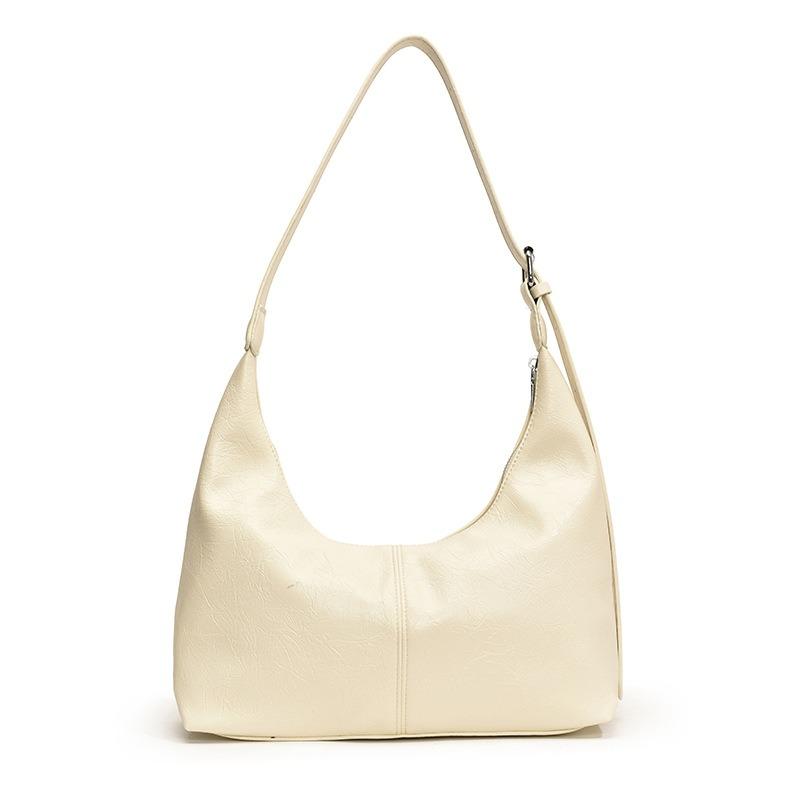 Premium texture versatile large-capacity tote bag fashionable and simple niche versatile shoulder underarm bag messenger bag