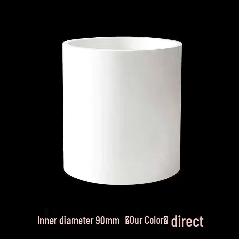 PVC Aquarium Water Pipe Connector for Fish Tanks (25mm, 50mm, 63mm, 75mm) - Straight Fittings for Upper/Lower Water Supply
