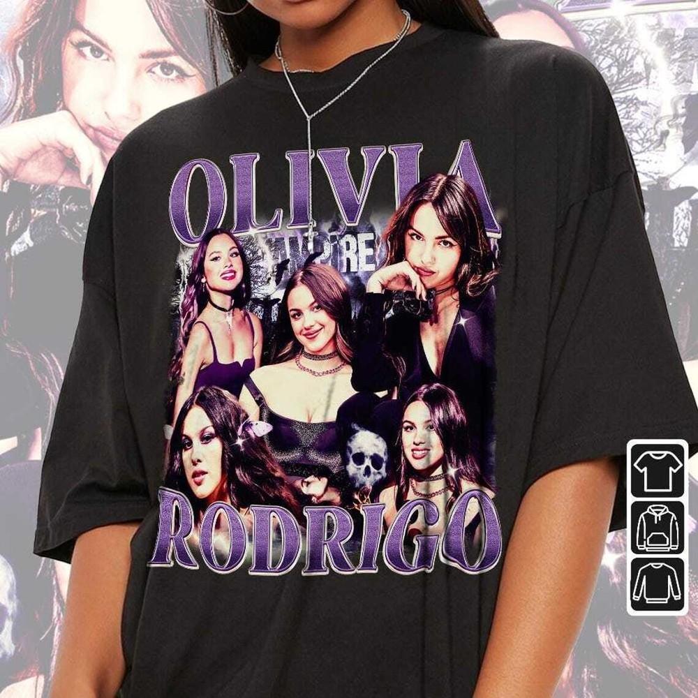 Винтажная футболка в стиле Y2K 90-х Ol.Iv.Ia Ro.Dri.Go Унисекс Унисекс Футболка XXXXL