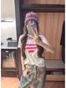 Women's Spring/Summer White Long Sleeve Letter Print Loose T-shirt