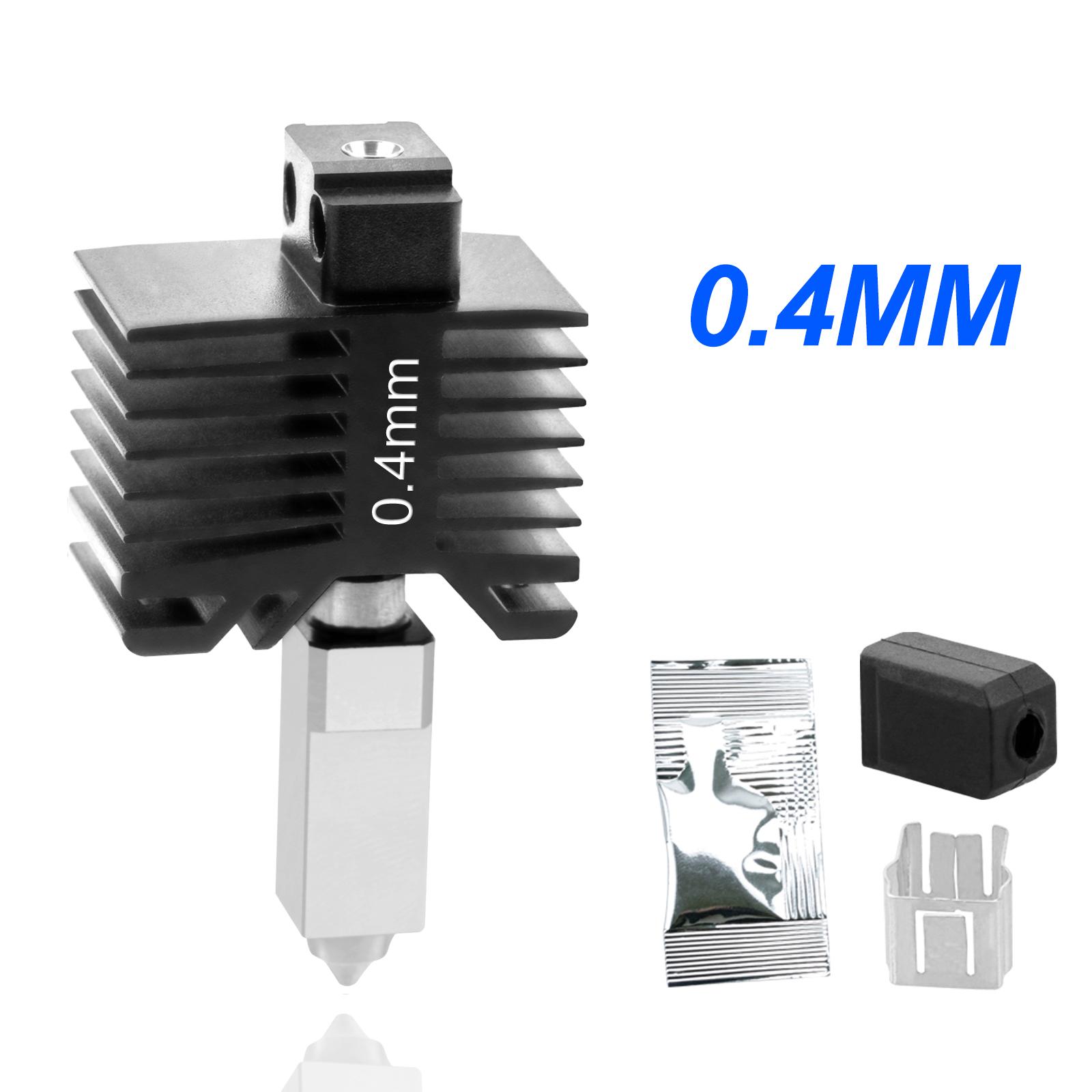 

Хотенд для Bambu Lab P1P P1S X1 X1C Хотенд Печатающая головка Детали 3D-принтера для Bambu Lab Оригинальный Набор хотенда с соплом из нержавеющей стали 1Pcs