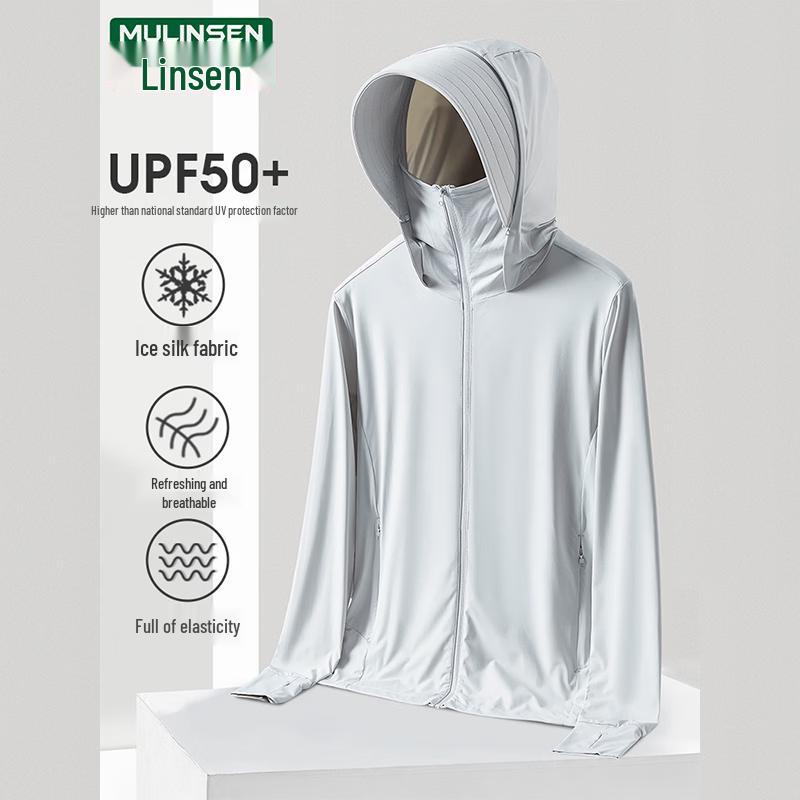 MULINSEN UPF50+ Ice Silk Sun Protection Jacket XL