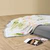 Mercury Home Spring Garden Flannel Blanket