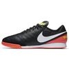 Nike Tiempo X Genio 2 Kožené IC 'Black Hyper Orange' Pánské 819215-018