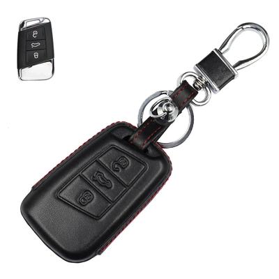 LETINGFAR Etui na klucze do Volkswagena, Etui na kluczyk Smart, Pokrowiec na klucze, Uchwyt na klucze HLHP, Kompatybilny