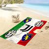 Asciugamano da Spiaggia Juventus Football Club Adatto per Viaggi, Attività all'Aperto, Piscine, Yoga, Surf, Campeggio, Escursionismo, Palestra