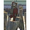 Vintage Black Cat Metal Wall Art Weatherproof Outdoor Gothic Garden Decor Sculpture