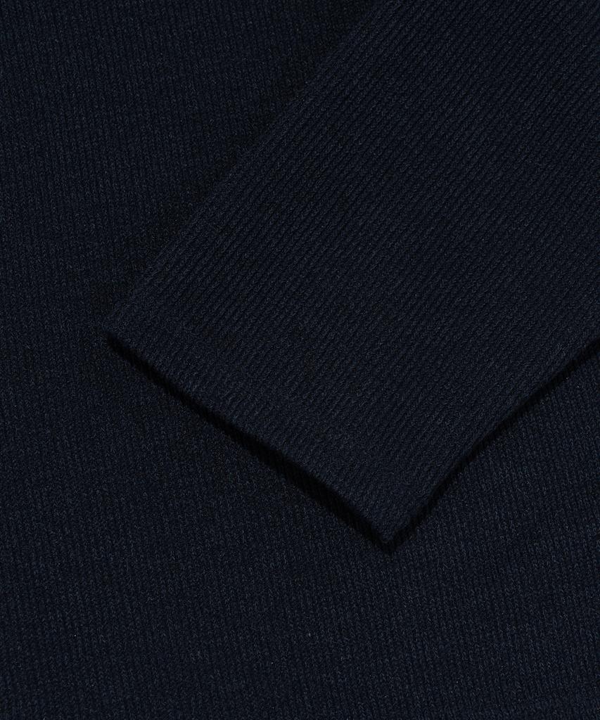 Tailor Studio Modern Classic Knit Cardigan (Navy)