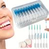 40/200 Soft Glue Interdental Brush, Straight Interdental Brush, Orthodontic Correction Interdental Brush, Disposable Toothbrush
