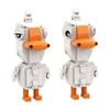 MOC Goose Goose Duck Building Blocks Toy - Blue, White, Red - Compatible with Lego Small Parts