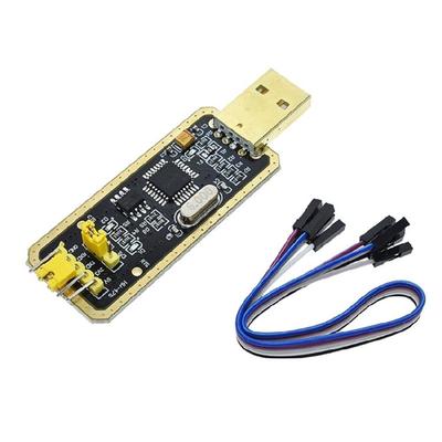 FT232 USB-zu-Seriell-Konverter mit LED-Anzeigen, FT232 USB 2.0-zu-TTL-Pegel-Downloadkabel zu serieller Platinenadapter