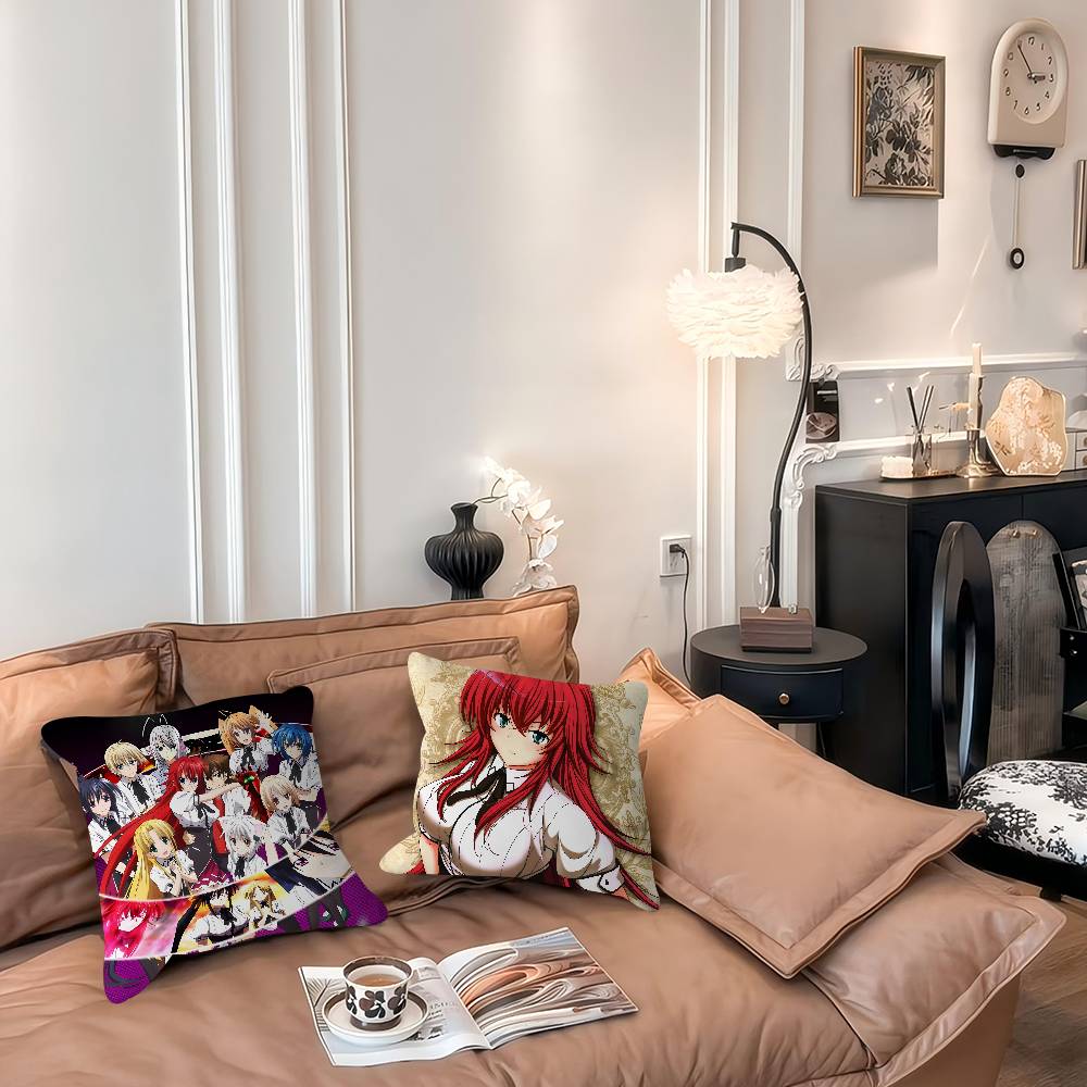 Anime H-High School DxD Față de pernă Husă de pernă pentru canapea Decorare cameră de acasă Cadou pentru copii