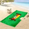 Cameroonian Football Federation Print Beach Towel, Large Soft Quick Dry Towel for Beach Camping Swimming