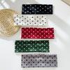 Fascia Multifunzionale per Capelli da Yoga, Copricapo alla Moda, Design a Pois Rotondi, Tessuto Elastico, Accessorio per Capelli, Multicolore
