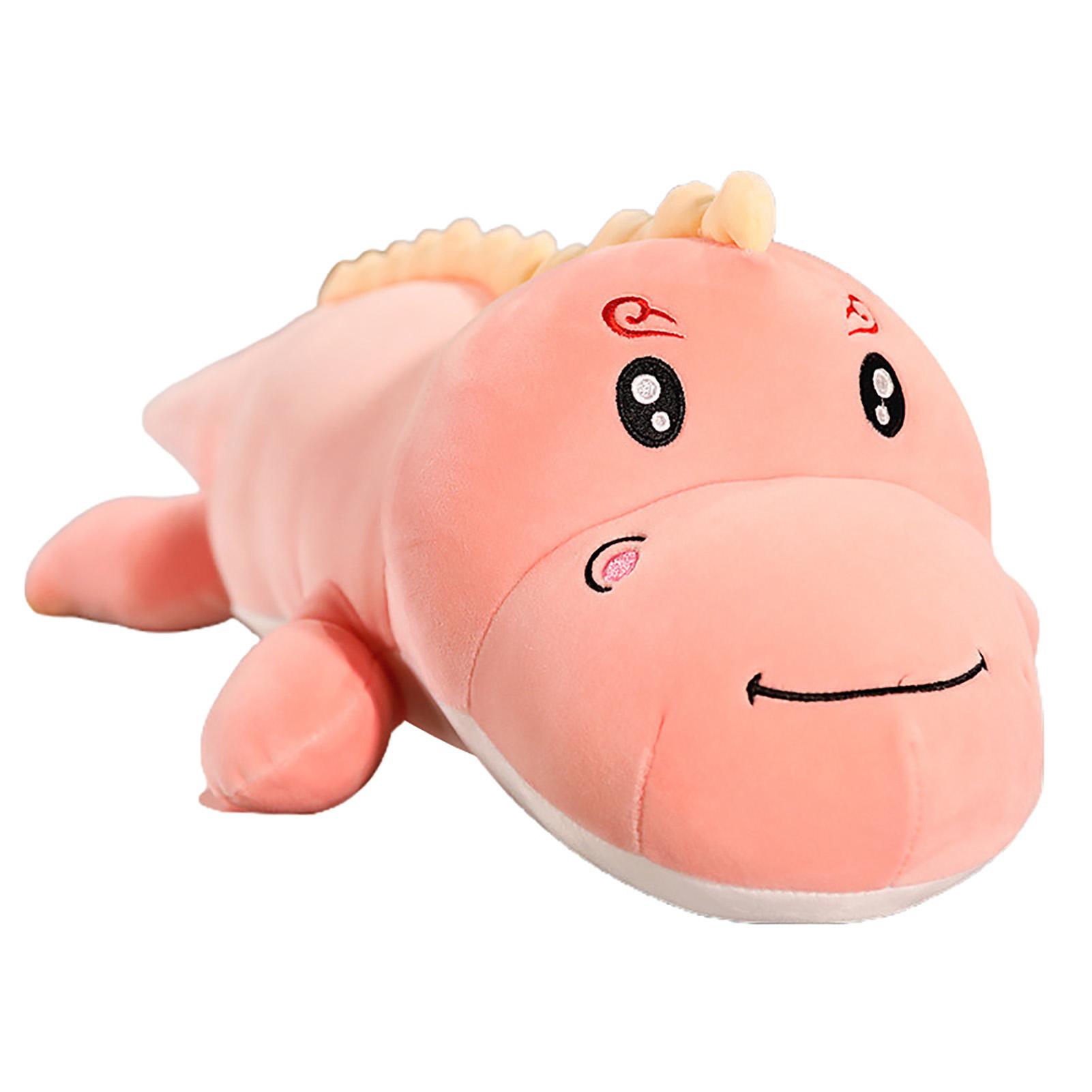 TDStore милый мультфильм динозавр форма супер мягкая плюшевая подушка игрушка детская кукла 50 cm 2 розовый 1318₽