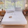 Solid Color Quilted Waterproof Bed Sheet - Thick Brushed Simmons Protective Cover for Home Use