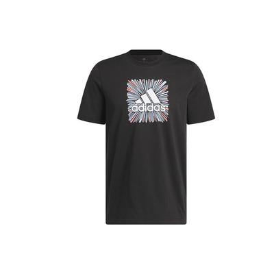 Logo Embroidered Print Crew Neck Short Sleeve T-Shirt Men Tops Black HS2533