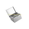 92MF Practical Nonrust Steel Spice Storage Box Multi Section Kitchen Essential For Organized Cooking And Meal Preps