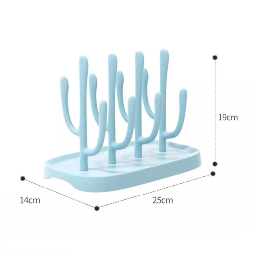 Tragbarer Abtropfständer für Babyflaschen, Flaschen-Schnuller-Aufbewahrungsständer, Langlebiger Trockenständer, Babyzubehör