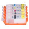 5Pcs Ink Cartridge for PIXMA IP7250 MG6350 MG5450 MX925 MX725 MG6450 MG5550 IX6850 Printers