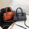 Women's 2025 Crocodile & Leopard Pattern Crossbody Shoulder Handbag