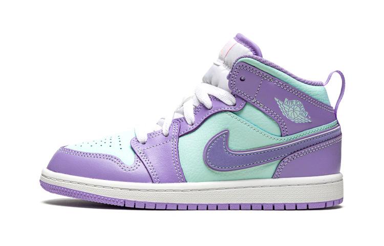Jordan 1 Mid PS Purple Pulse Glacier Blue 640734-500 35