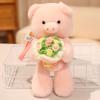 Fox Rabbit Panda Themed Plush Keychain Toy Hamster Flower Soft Pp Cotton Gift