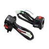 Electric Start Switch for Yamaha XV250 Virago FZR RZ TZR RD 250 350 SRX600 TZR125 Handlebar Control Switch Harness 22mm 7/8