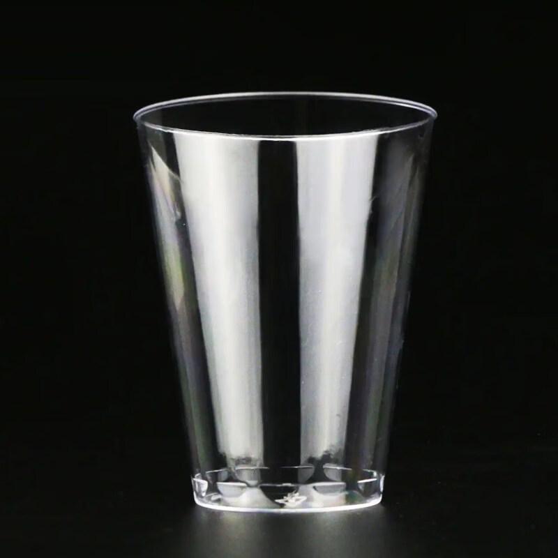 WOLSGIN Thickened Disposable Plastic Cups