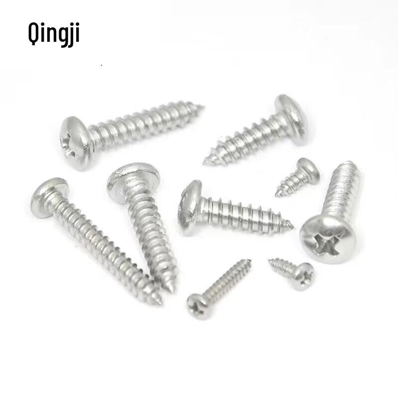 304 Stainless Steel Phillips Pan Head Self-Tapping Screws