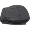 GXARTS Driver Side Bottom Lower Replacement Perforated Leather Seat Cover Black Compatible with Mercedes Benz E63 E280 E300 E320 E350 E500 E550 2003