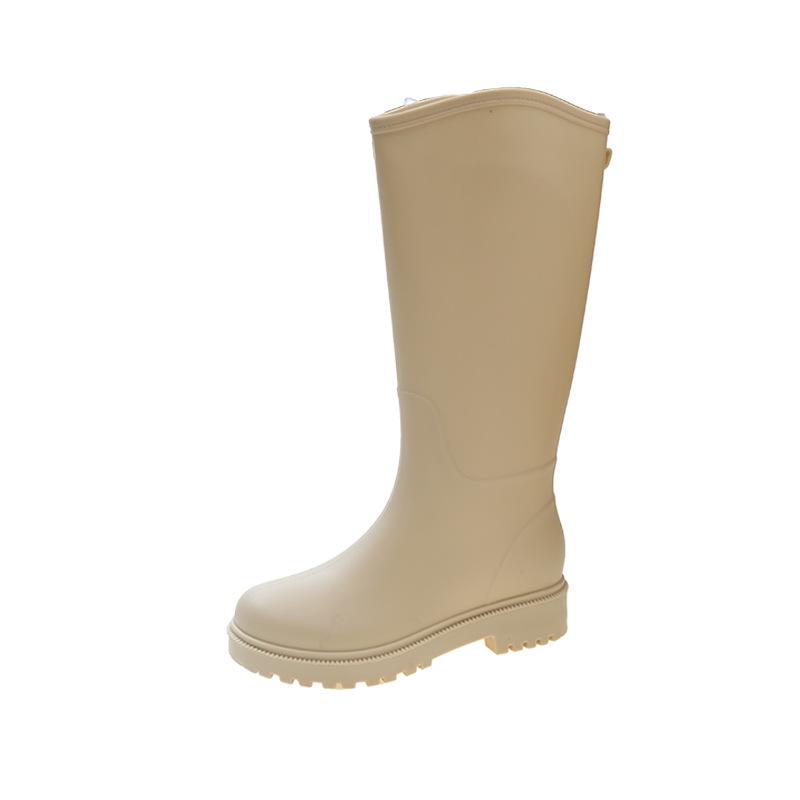 

Стильные женские водонепроницаемые нескользящие длинные резиновые сапоги - износостойкая резина с теплой хлопковой подкладкой Size 40