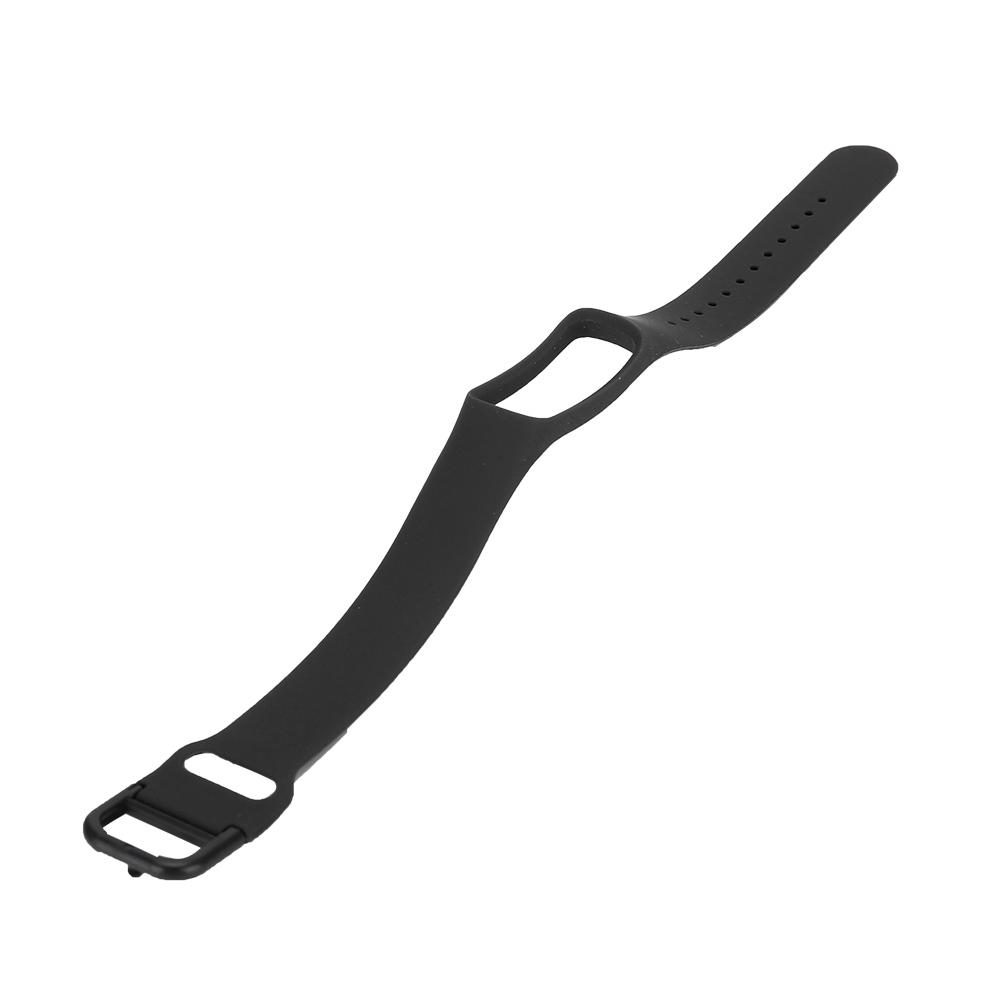 One Piece   Color Silicone Watch Strap for     Fit-e SM-R375 (White)