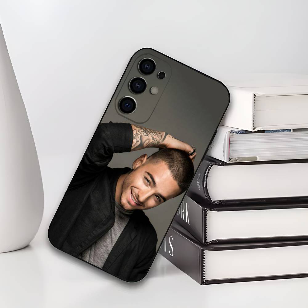 M-Maluma P-Pelon Phone Case For Samsung S25,S24,S21,S22,S23,S30,Ultra,S20,Plus,Fe,Lite,Soft Black Cover