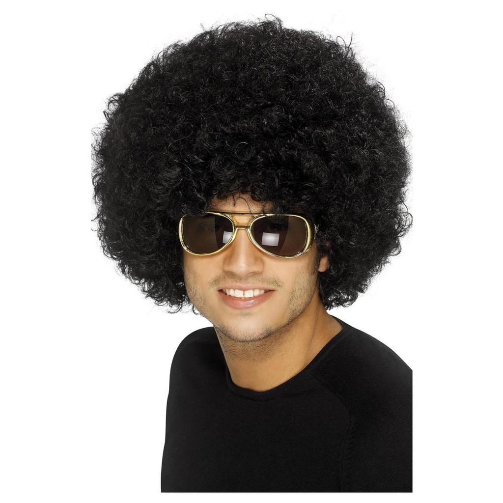Smiffys Unisex Adult 70s Funky Afro Wig