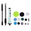Electric Cleaning Brush Water Proof Shower Scrubber Cordless Cleaning Brush with 9pcs Brush Head and