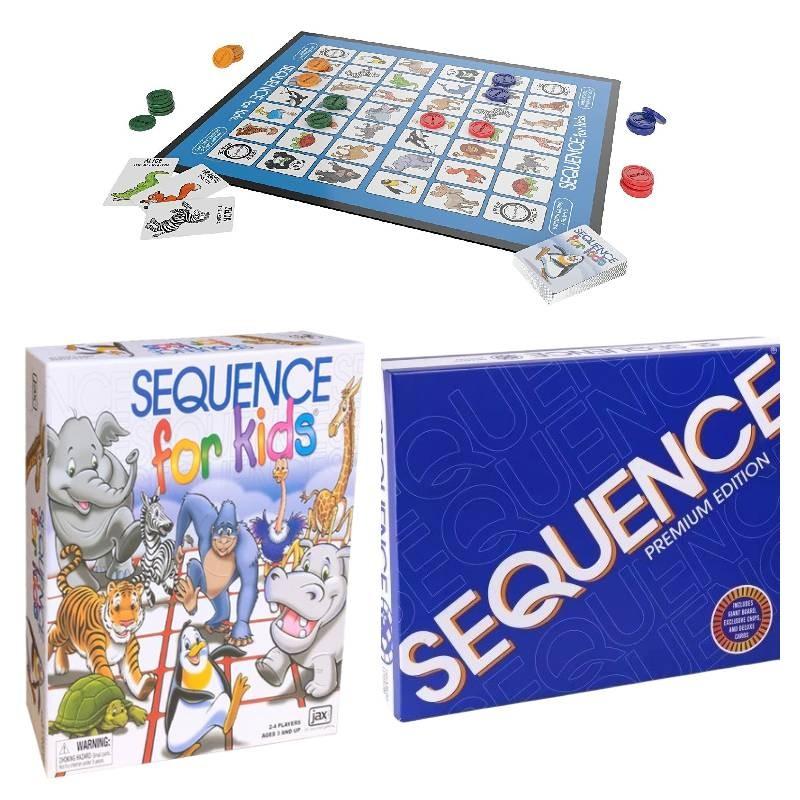 Fun And Engaging Sequence Game Classic Board Game For Family And Friends Gatherings