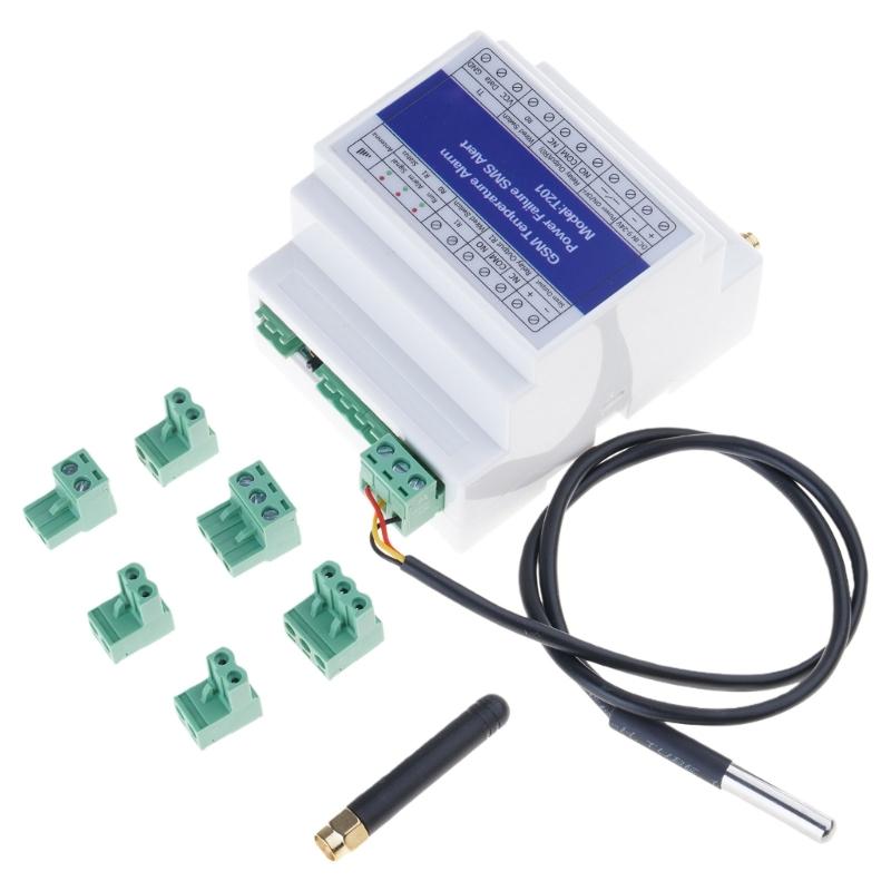 Durable GSM 3G 4G Temperature Power Status Monitoring Relay T201 for Remote Monitoring Site Temp Power Failure SMS Alert