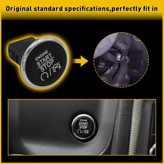 Push To Engine Start Stop Button For Switch Dodge Challenger EOA