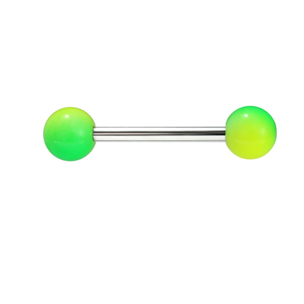 6Pcs Acrylic tongue stud jewelry, body piercing jewelry, body ornaments