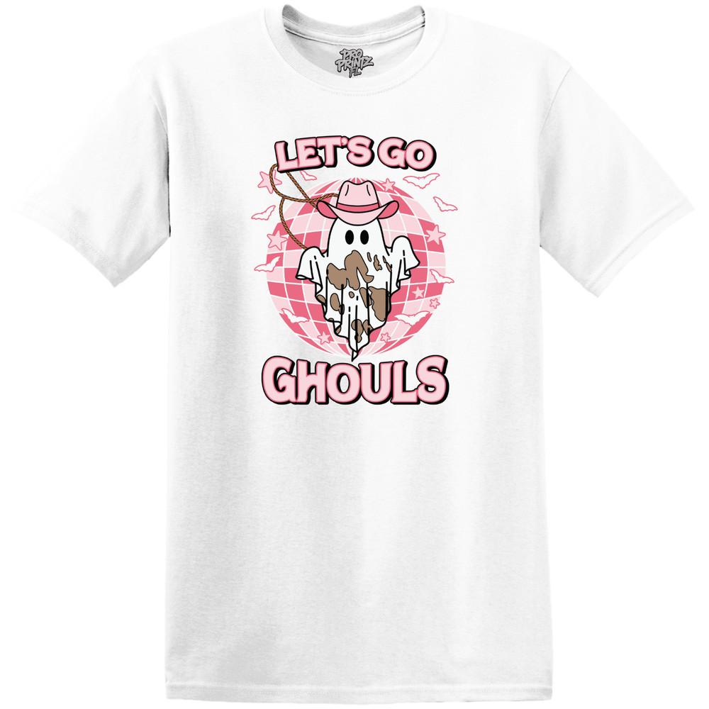 

Halloween T-Shirt Let s Go Ghouls - Choose Your Color and Size XL