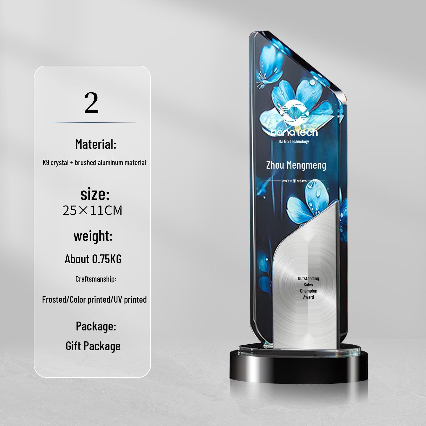 

Custom Metal & Crystal Trophies: Corporate Honors, Annual Meetings & Outstanding Employee Awards