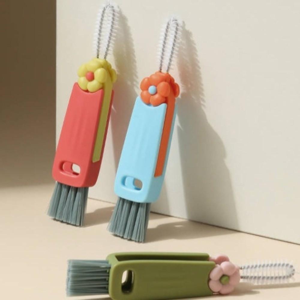 Mini Straw Cleaning Brush Silicone Cup Lid Cleaning Brush Appliance Maintenance