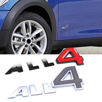 2 adet 3D mektup tüm 4 araba gövde yan logo çıkartması amblem rozet çıkartmaları oto dekorasyon MINI Cooper için Fit JCW S araba şekillendirici aksesuarları