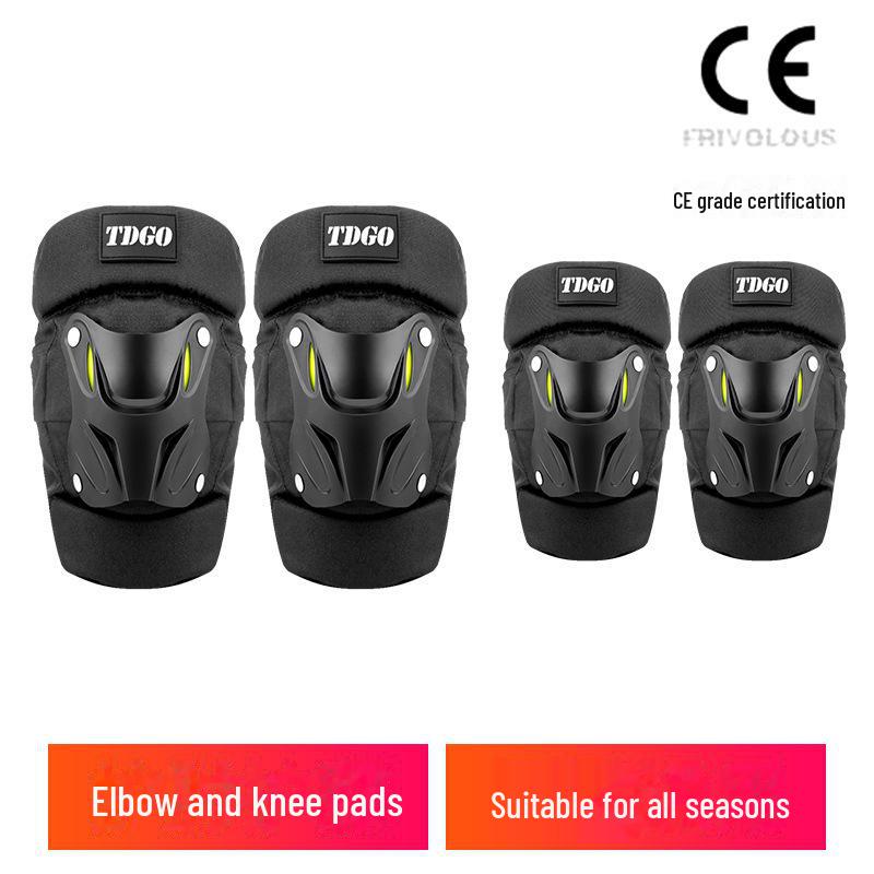 Winddichte Motorrad-Knie- und Armschützer: Winterreitschutz, Anti-Fall Knight Sports Gear