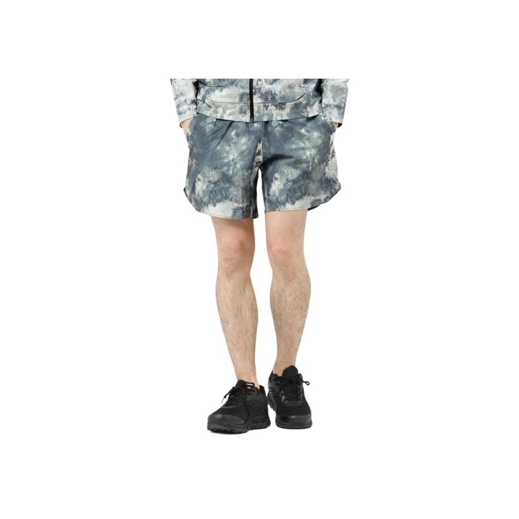 Under Armour Train Anywhere Printed Elastic Waist Mid-Rise Sports Shorts Men Shorts Gray 1379145-465