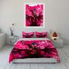 Anime Character Bold Character Art Decor Set Soft Comfortable Duvet Cover Bedding Set Included 1*Duvet Cover & 2*Pillowcases